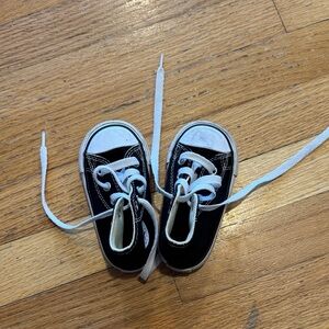 Converse Kids Black and White Sneakers